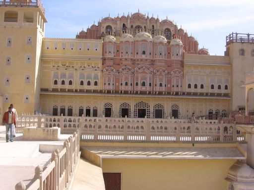 Hawa Mahal von hinten